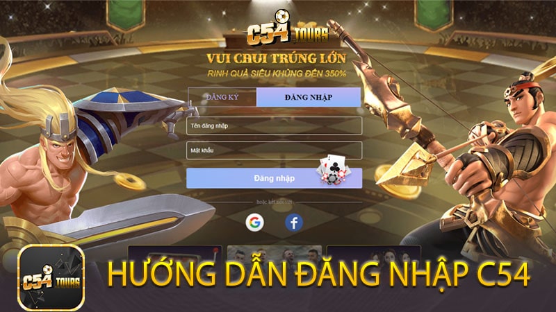 Hướng dẫn đăng nhập c54