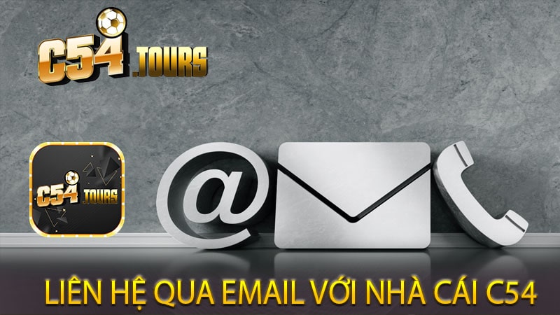 Liên hệ qua email với nhà cái C54